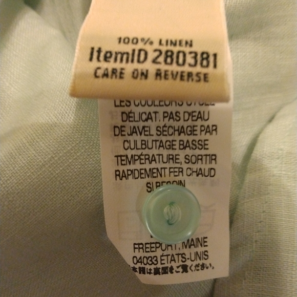 LL Bean blouse. NWOT. XL - Picture 4 of 9